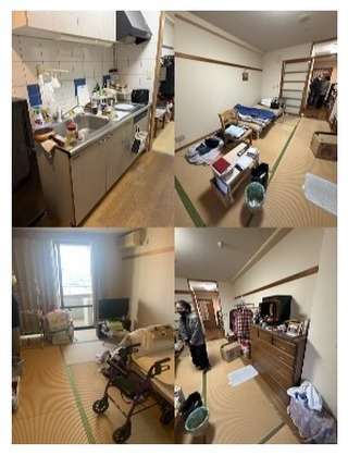 丸亀市の介護施設でのお片付け